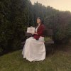 Zdjęcie przedstawiające Helenę z Przezdzieckich Radziwiłłową, w wykonaniu klasy II TI